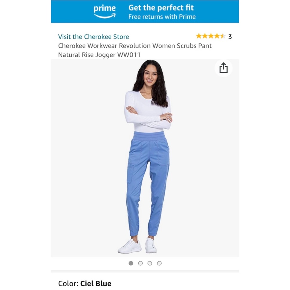 Cherokee Scrubs Jogger Pants